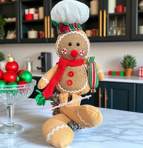 Baker gingerbread boy - baker, chef