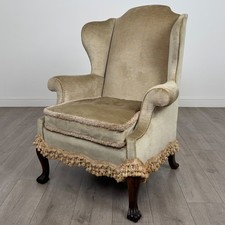 Antique 20th Century Wingback
