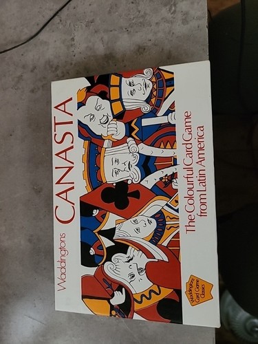 Waddingtons canasta card game - canasta,