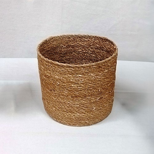 Natural seagrass round conical - natural,