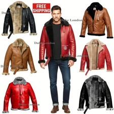 Mens B3 Raf Real Sheep Skin