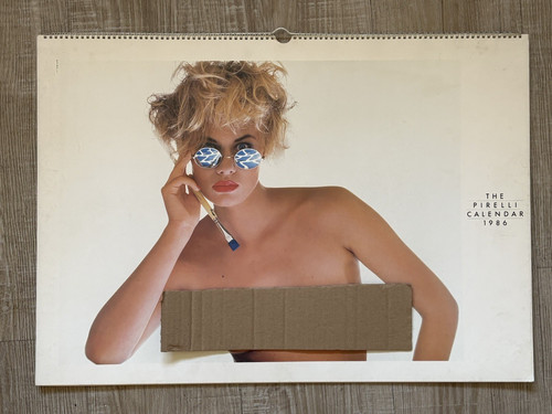 Vintage 1986 pirelli calendar - pirelli,