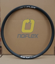 700c Tubeless Ready Road Bike Rim 24 or 28 Hole Alloy Black MTB Bicycle Rims Set