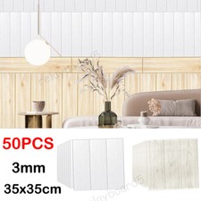 50X 3D Tile Brick Wall Sticker