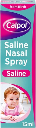 Calpol saline nasal spray - saline,