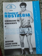 Howard Winstone boxing