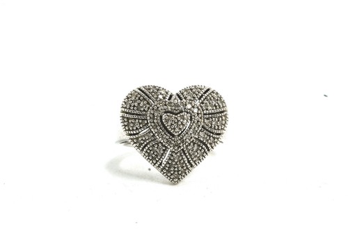 Sterling silver diamond - ea,