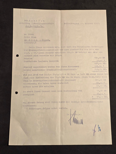 Blum family evacuation file - family,