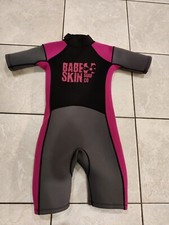GIRLS BABESKIN SURF CO SHORTY WETSUIT SIZE 10-12 YEARS