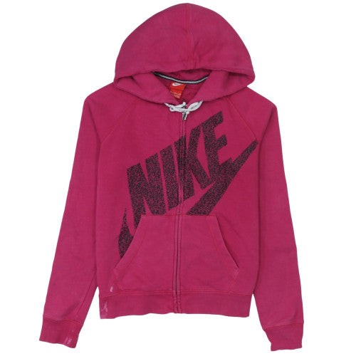 Nike womens pink full zip - nike,
