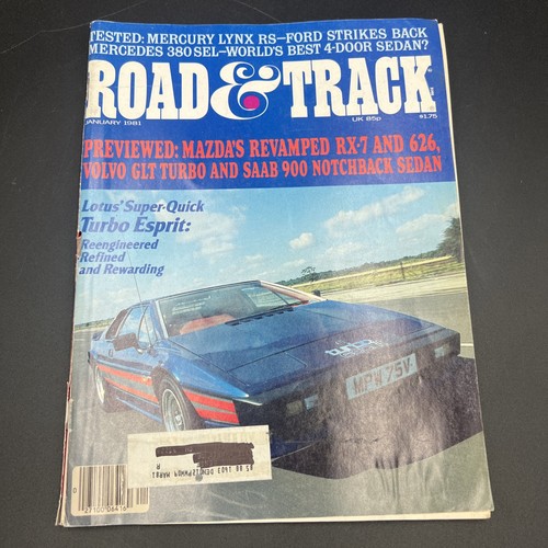 Road track magazine - &,