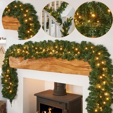 9ft Christmas Garland with