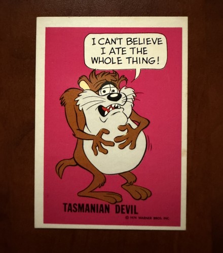 Tasmanian devil rare vintage - tasmanian,