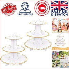 Sturdy and Chic 3-Tier White