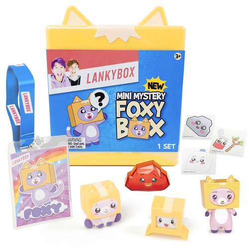 Lankybox mini foxy mystery - foxy,