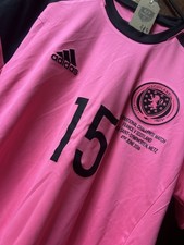 football shirt Match issue un Worn France v Scotland Ross McCormack Collection