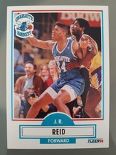 1990-91 Fleer J.R. Reid Rookie