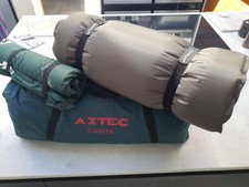 Aztec 3 Man Tent With Single Inflatable Matrress And Inflatable Pillow Excellent