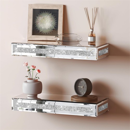 Mirrored diamond crush - mirrored,