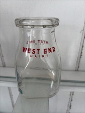 Half pint milk cream bottle - half,