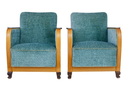 Fine pair swedish art deco - fine,