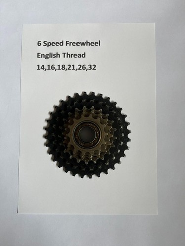Vintage speed freewheel - 6,