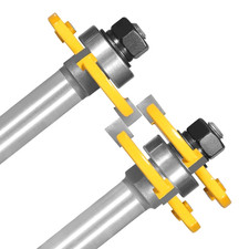 2Pcs Tongue and Groove Router