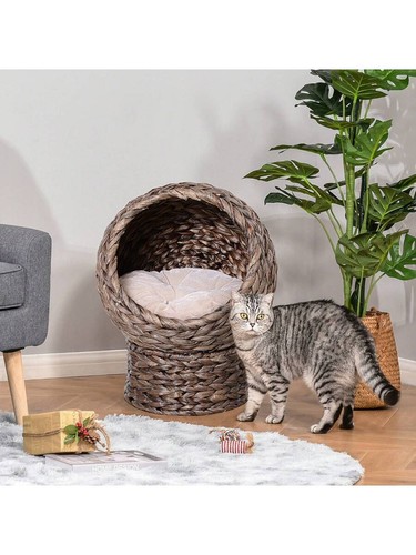 Pawhut wicker cat - pawhut, house