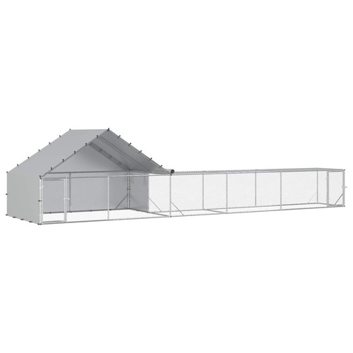Chicken coop with - chicken, roof