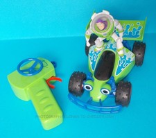 DISNEY TOY STORY RC CRASH RC BUGGY BUZZ LIGHTYEAR WORKING REMOTE CONTROL CAR