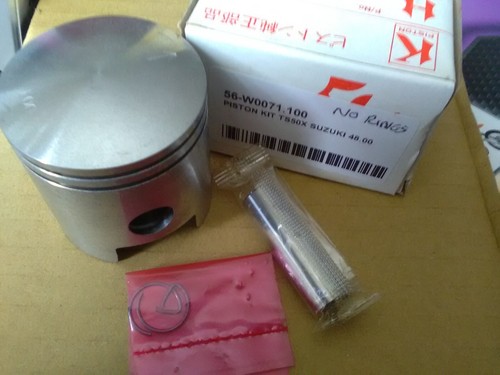 Suzuki ts50x big bore piston - big,