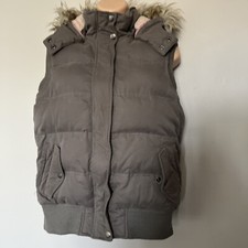 Fat Face Ladies Grey Down