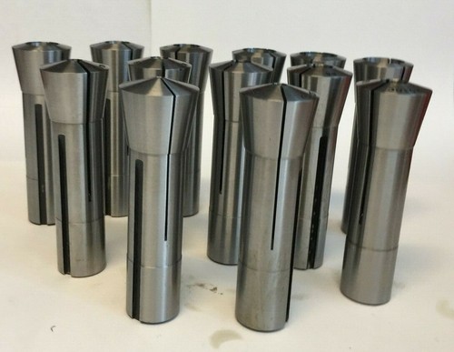 Collets 13pcs set for mills - r8,