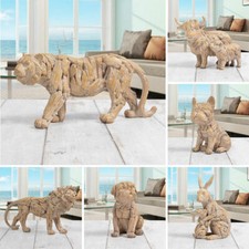 Driftwood Effect Animal Statue