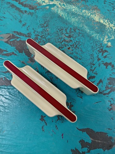 63mm red cream kitchen - kitchen, d