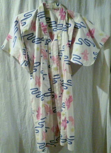 Vintage childs kimono pink - vintage,