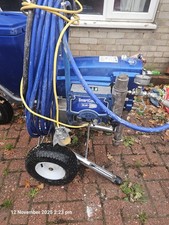 Graco Mark V hopper and bag