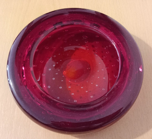 1970 whitefriars ruby red - 1970's,