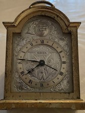 Vintage Swiza 8 Day Alarm