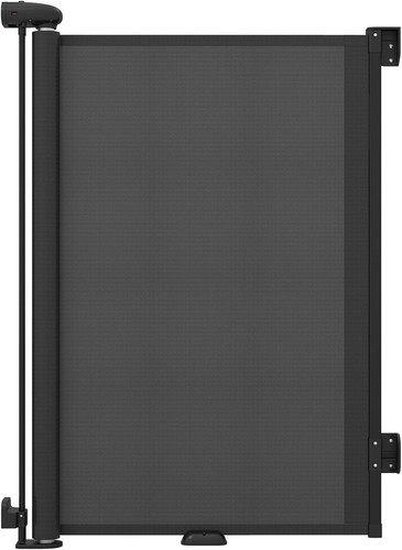 Retractable safety gate for - retractable,
