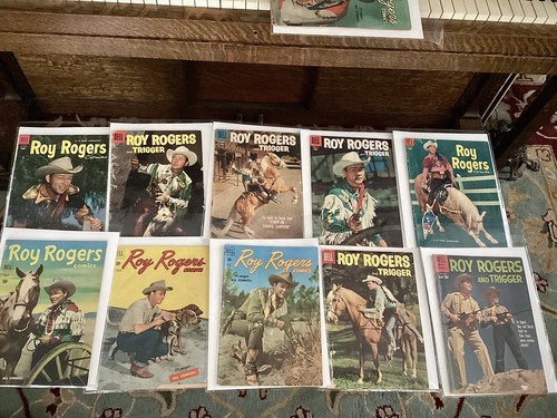 Roy rogers dell comic lot - rogers,
