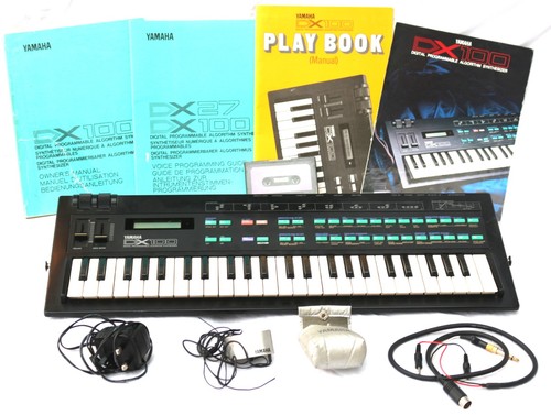 Yamaha dx100 synthesizer - yamaha, fm