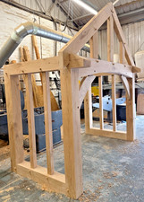 Handmade oak porch - handmade, –