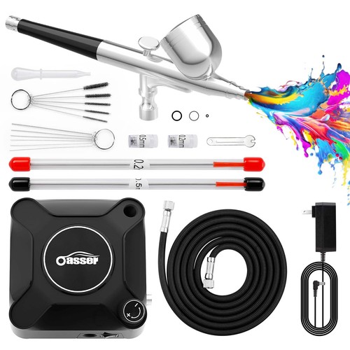 Oasser airbrush compressor kit - airbrush,