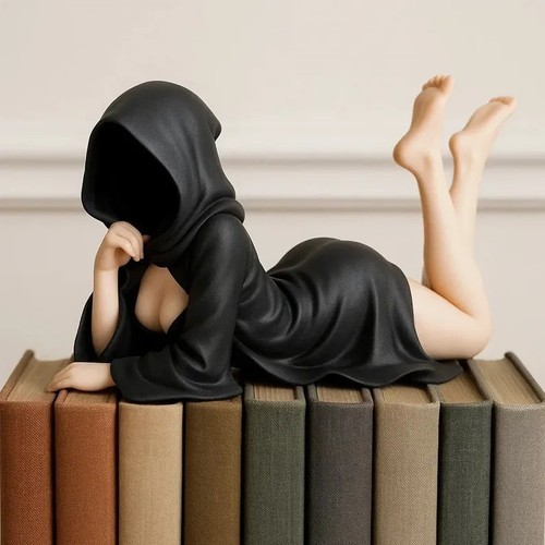 Piece set masked witch resin - set,