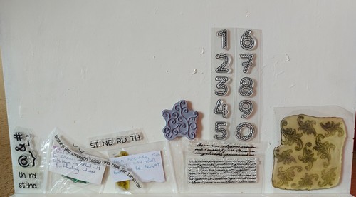 Clear stamps set - clear,