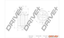 FUEL FILTER DP1110.13.0114