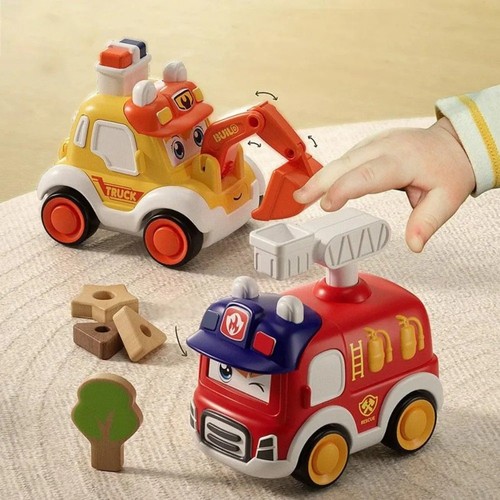 Toddler toy cars - cars,, 4pcs
