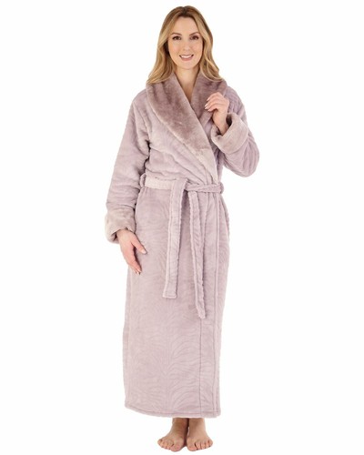 Ladies slenderella fur collar - ladies,