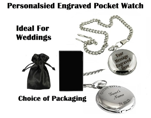 Personalised engraved pocket - personalised,